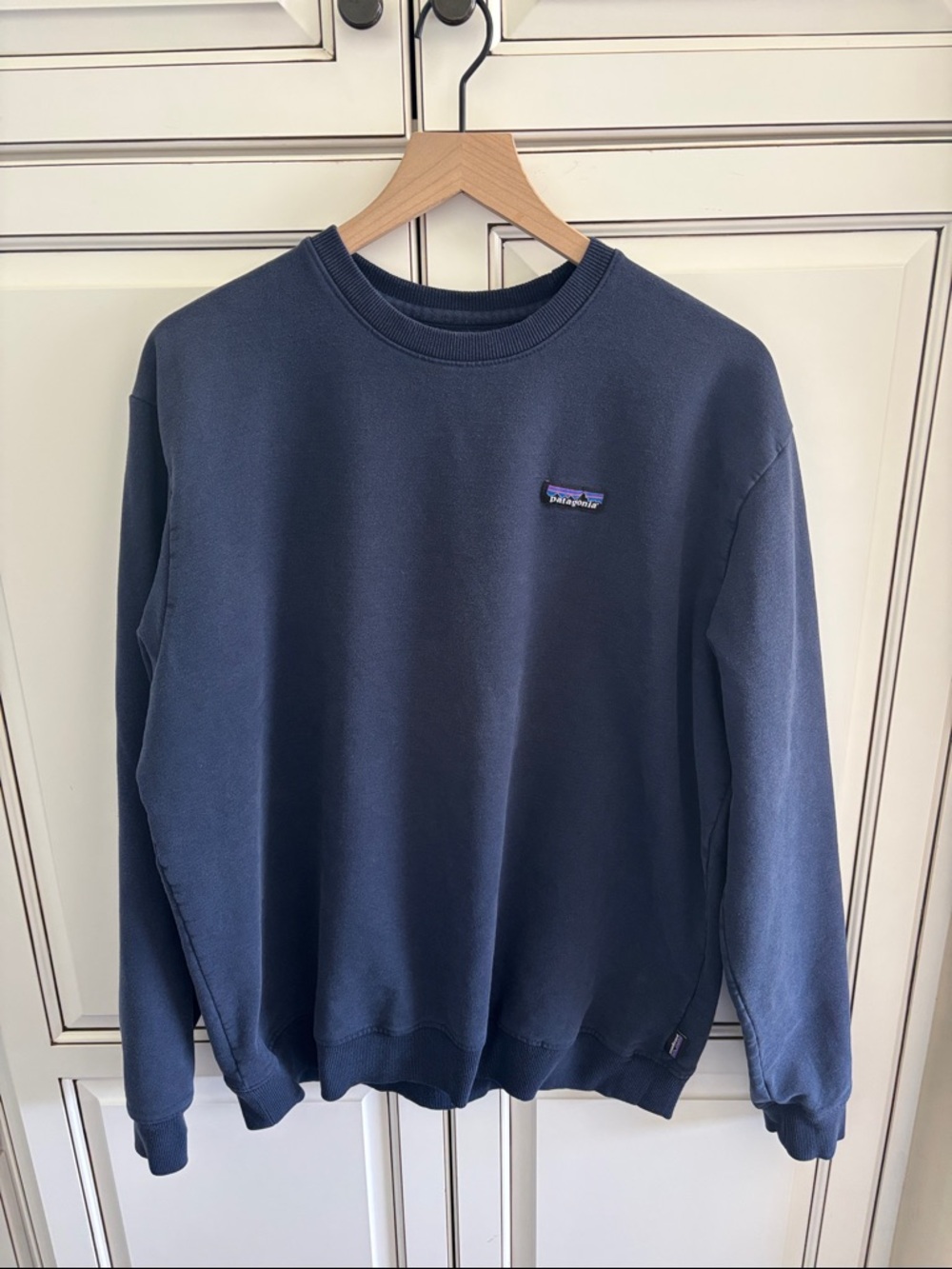 Patagonia Uprisal Crew Navy Blue Crewneck Pullover Sweatshirt Thick 39543 Men XL